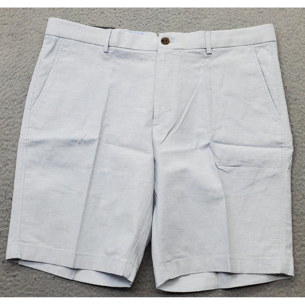 Dunning Golf Shorts Mens 36 Blue Player Fit Woven Performance Stretch Quick Dry